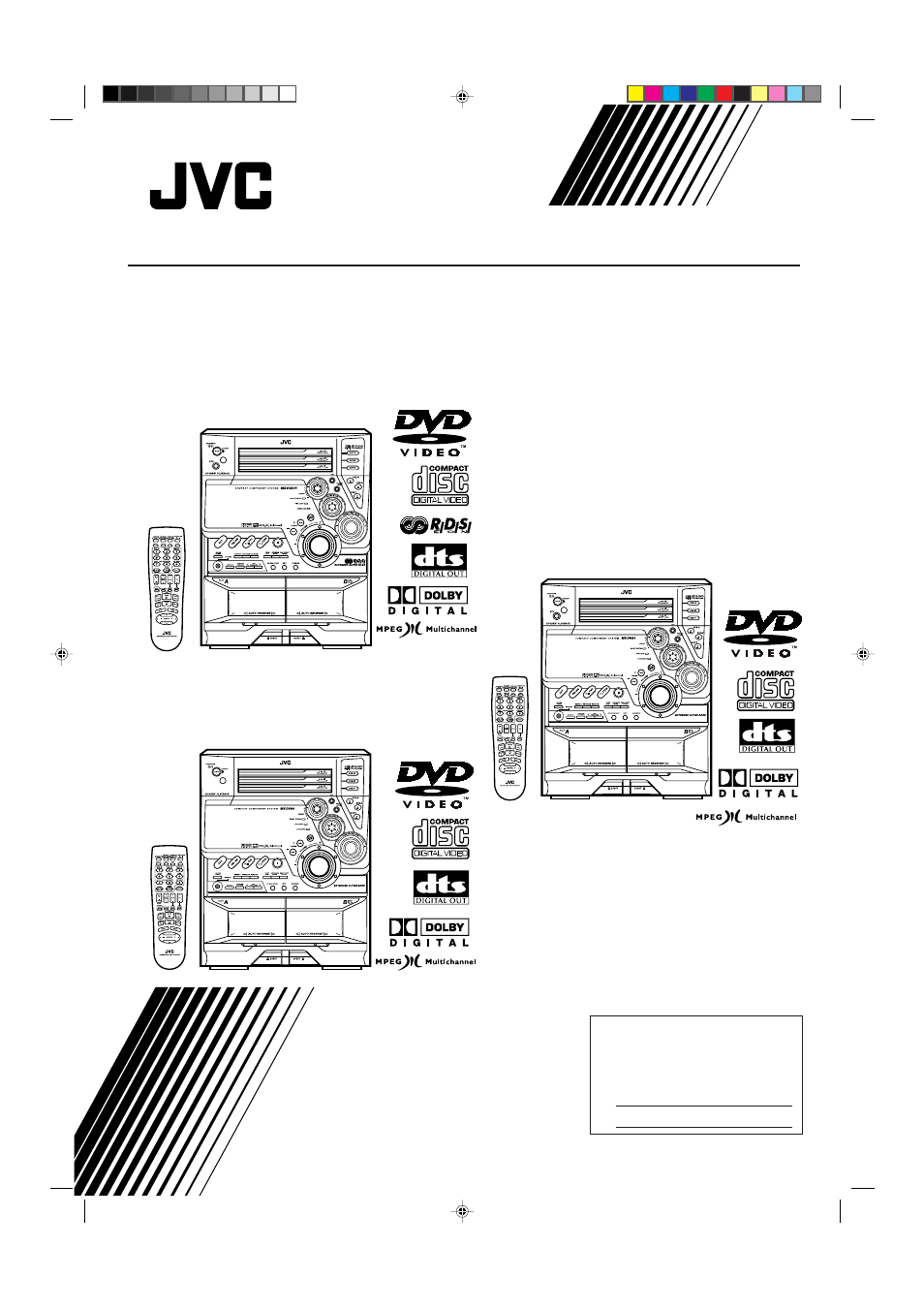 JVC CA-MXDVA9R User Manual | 77 pages