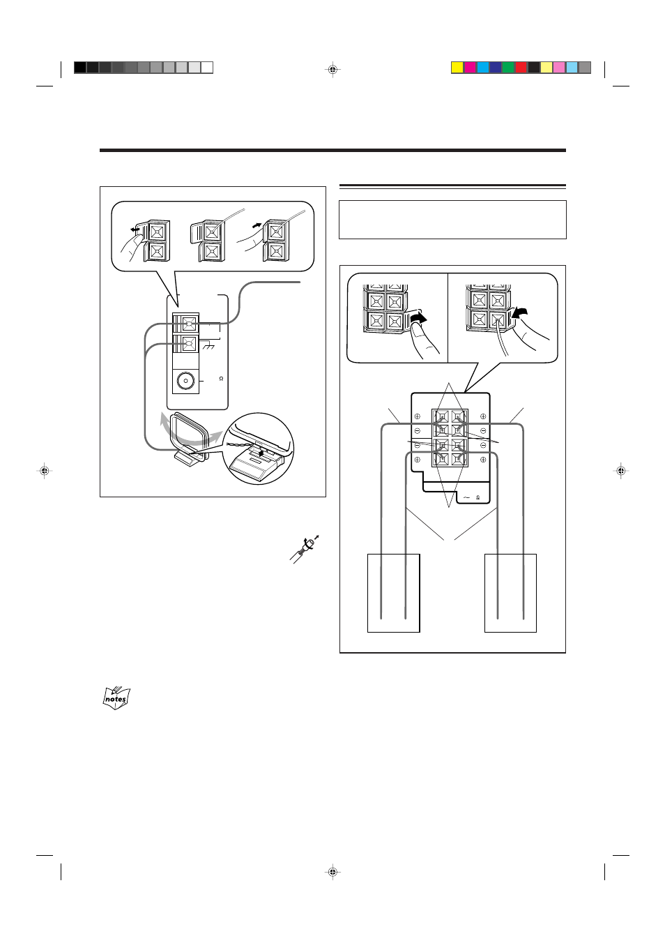 Connecting speakers | JVC CA-MXDVA9R User Manual | Page 10 / 77