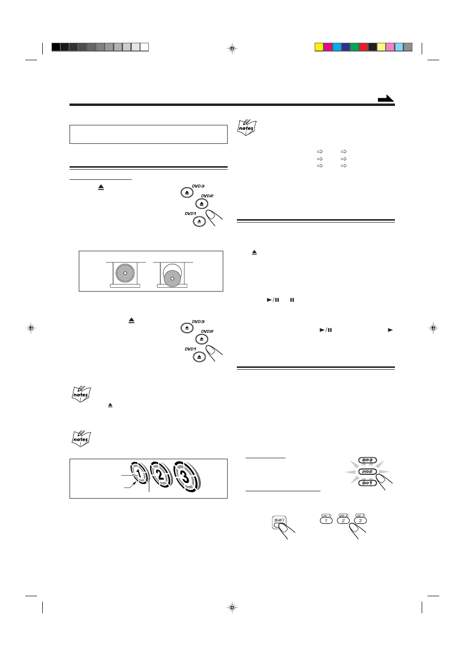 Basic disc playback | JVC CA-MXDVA9R User Manual | Page 23 / 77