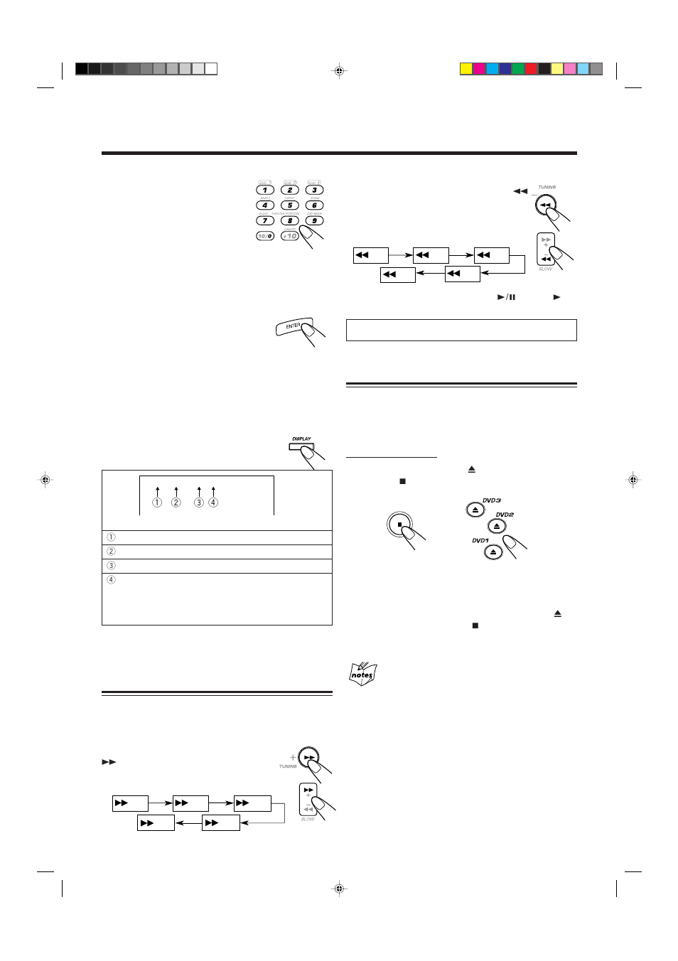 Prohibiting disc ejection—tray lock, Searching for a particular point | JVC CA-MXDVA9R User Manual | Page 26 / 77