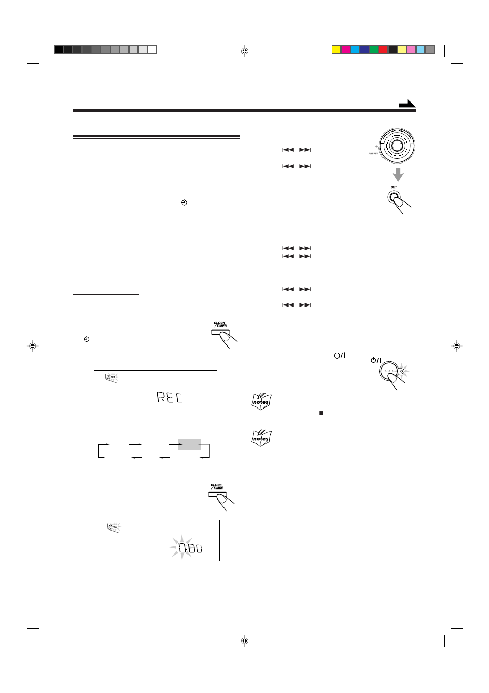 Using recording timer | JVC CA-MXDVA9R User Manual | Page 47 / 77