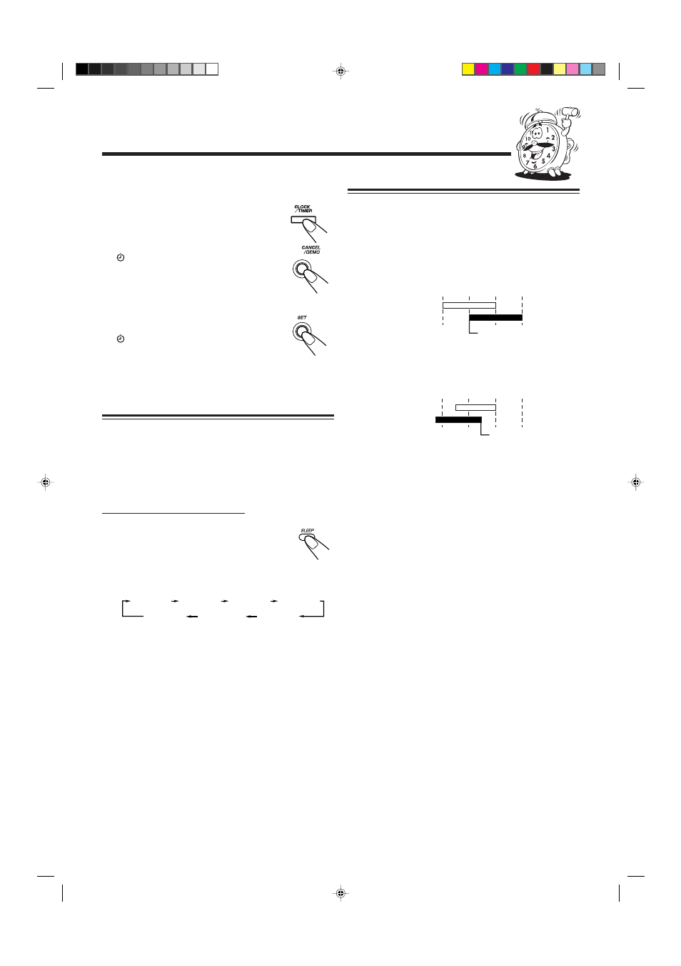 Timer priority, Using sleep timer | JVC CA-MXDVA9R User Manual | Page 48 / 77