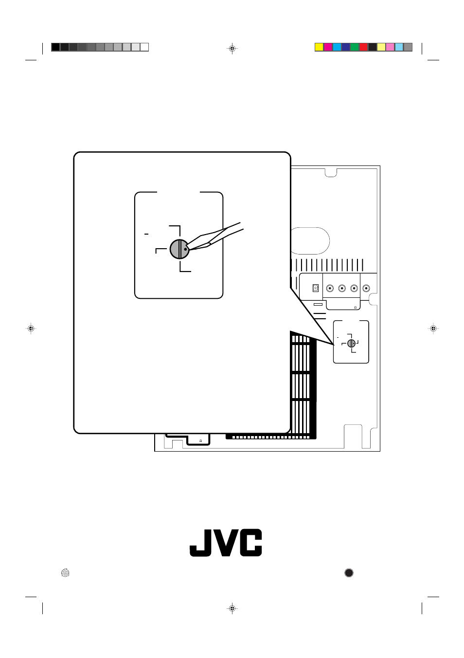 Back cover, Voltage selector | JVC CA-MXDVA9R User Manual | Page 60 / 77