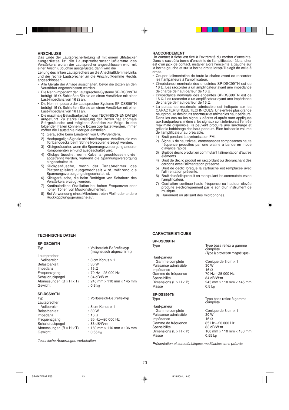 JVC CA-MXDVA9R User Manual | Page 73 / 77