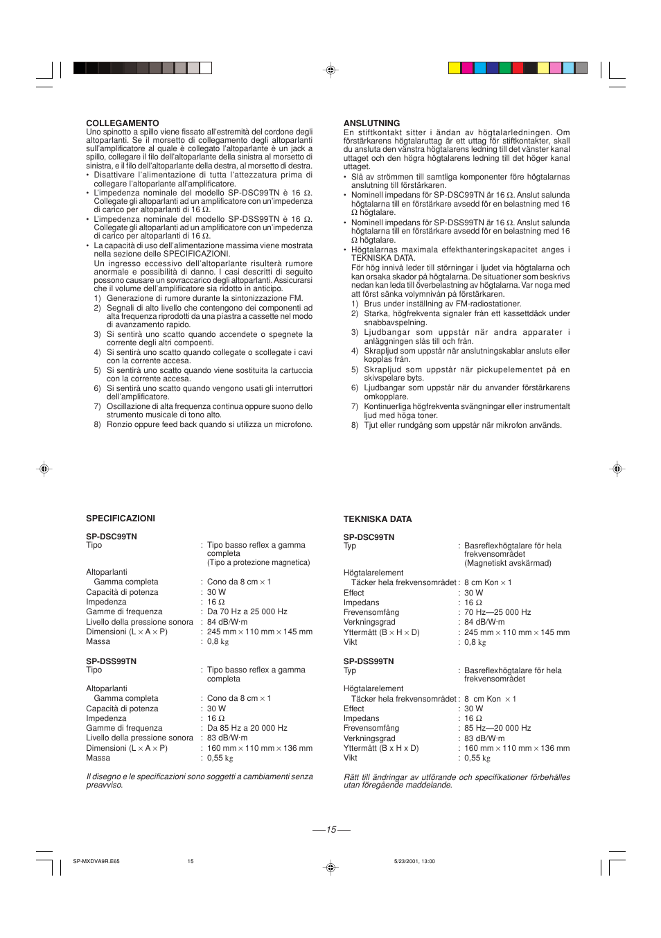 JVC CA-MXDVA9R User Manual | Page 75 / 77