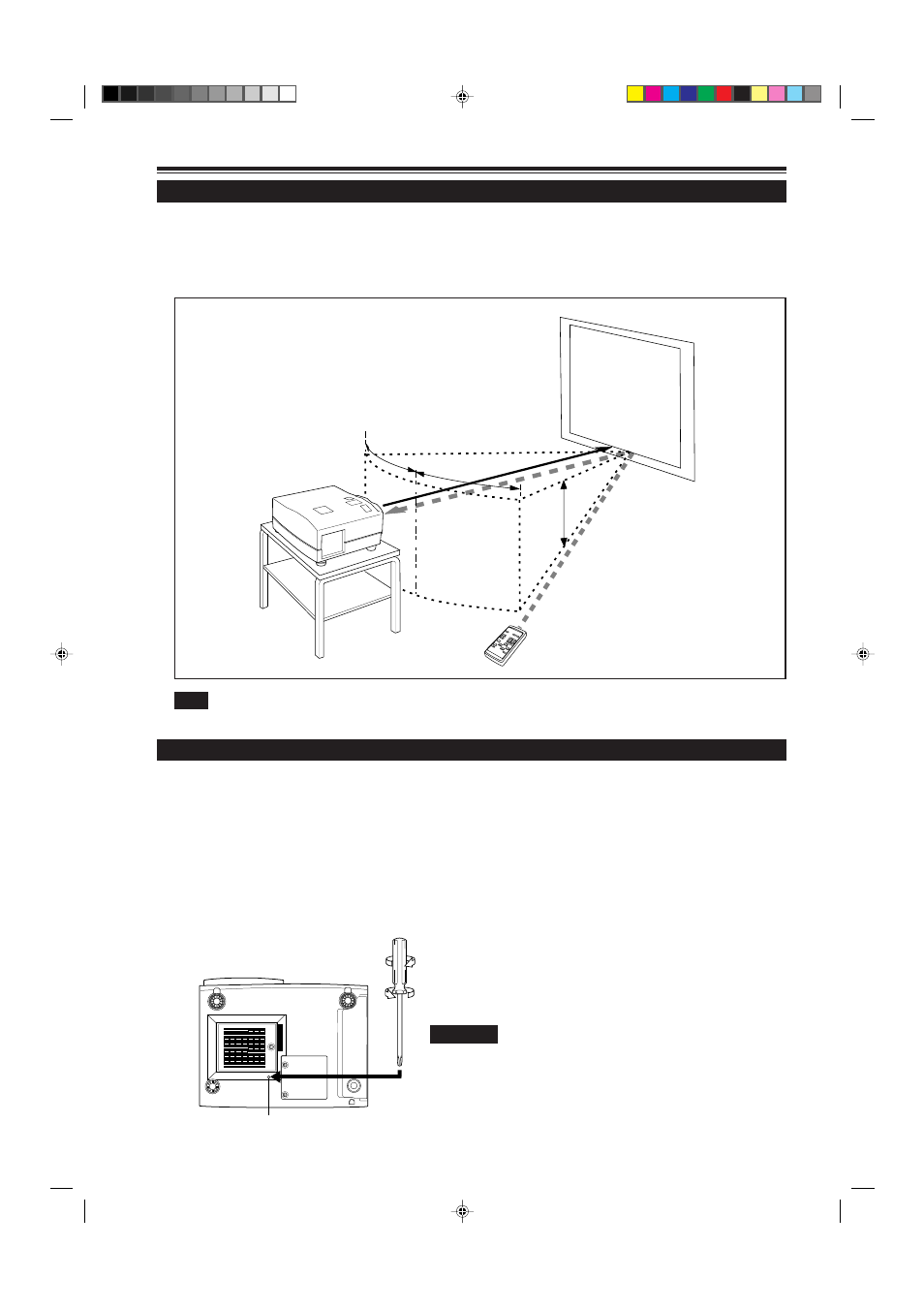 18 installing the projector (cont.) | JVC G2000 User Manual | Page 20 / 74