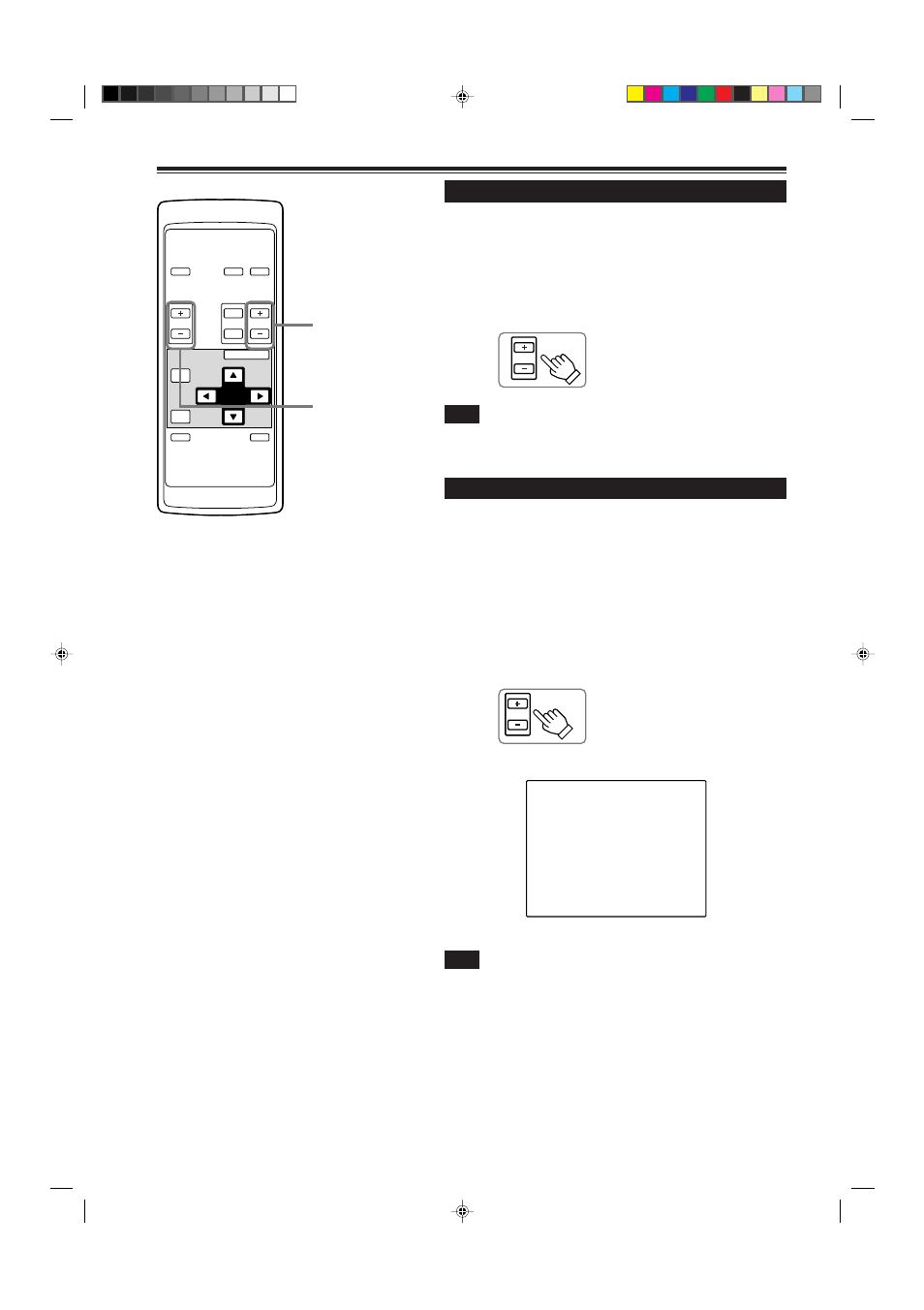 Adjust focus, Adjust sound volume, 28 basic operations (cont.) | JVC G2000 User Manual | Page 30 / 74