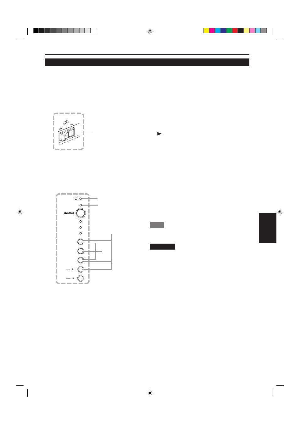 Resetting the lamp use time, Projector’s button | JVC G2000 User Manual | Page 65 / 74