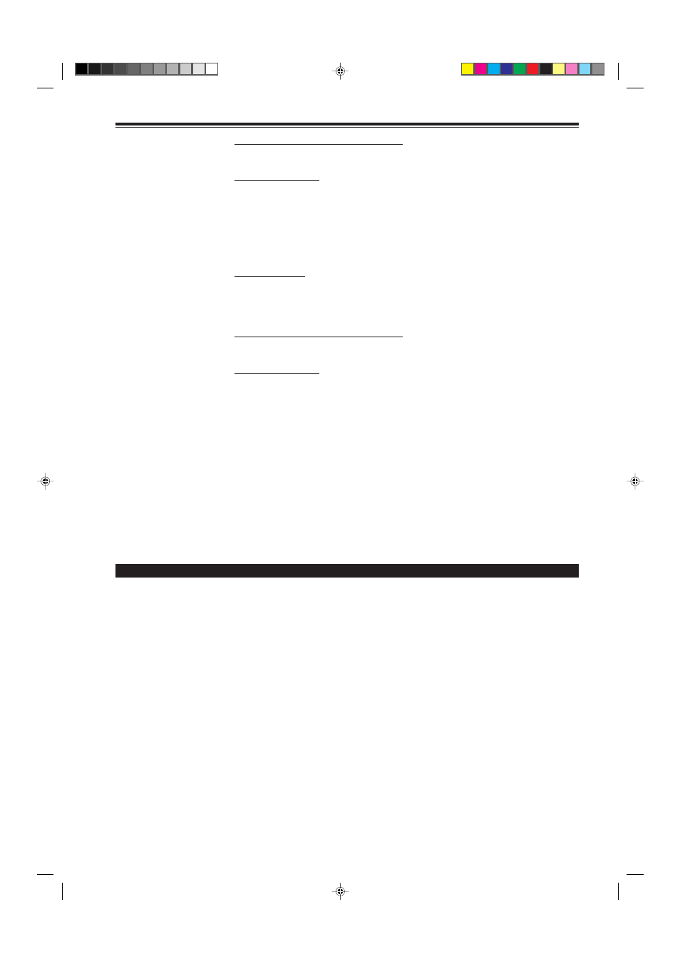 Specifications (cont.) | JVC G2000 User Manual | Page 70 / 74