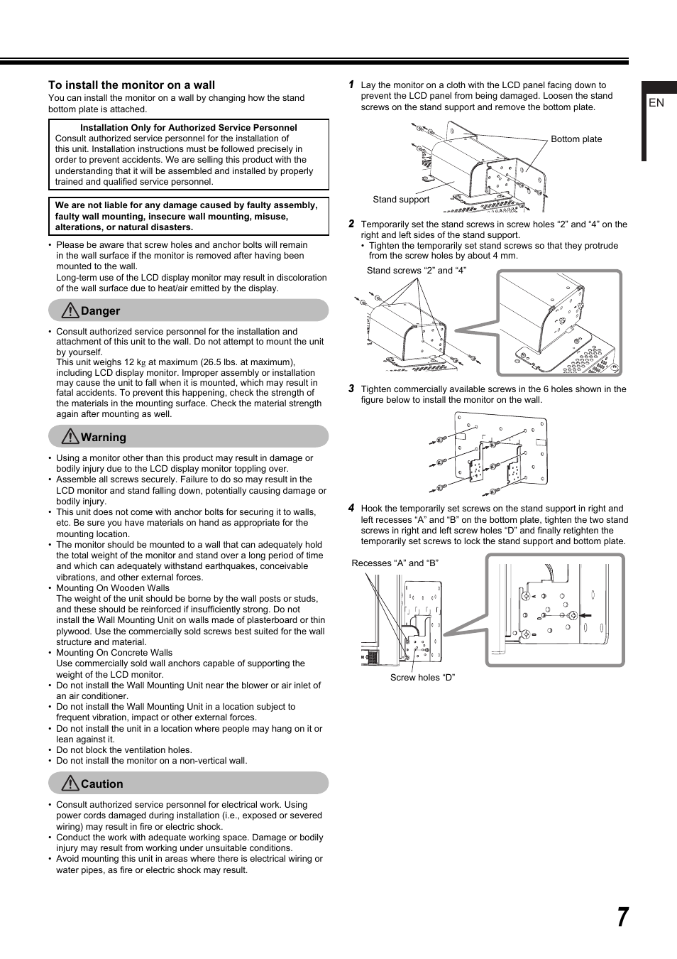 JVC DT-R17L4D User Manual | Page 7 / 28