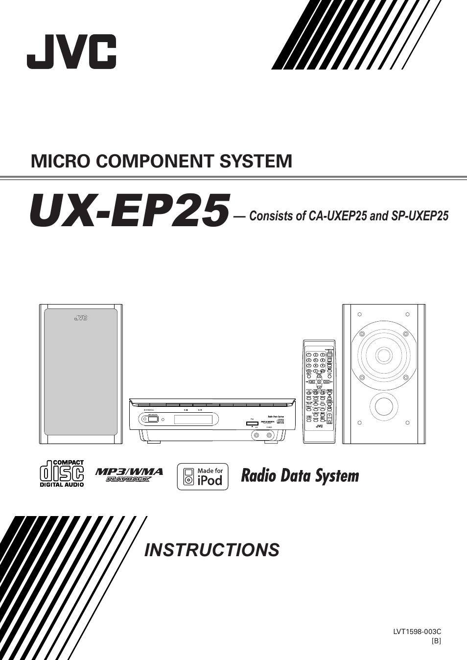 JVC CA-UXEP25 User Manual | 35 pages