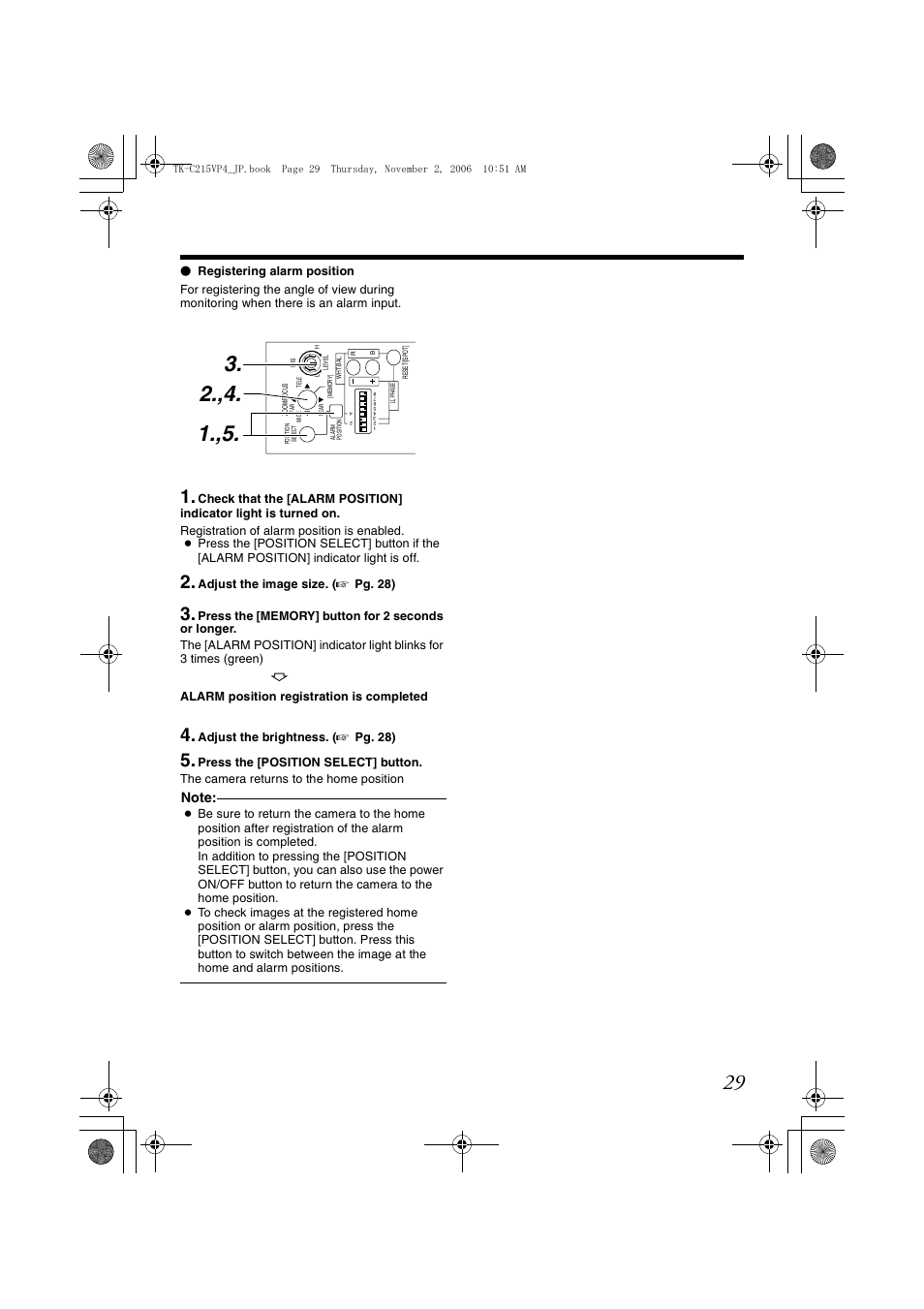 JVC TK-C215VP4U/E User Manual | Page 29 / 40