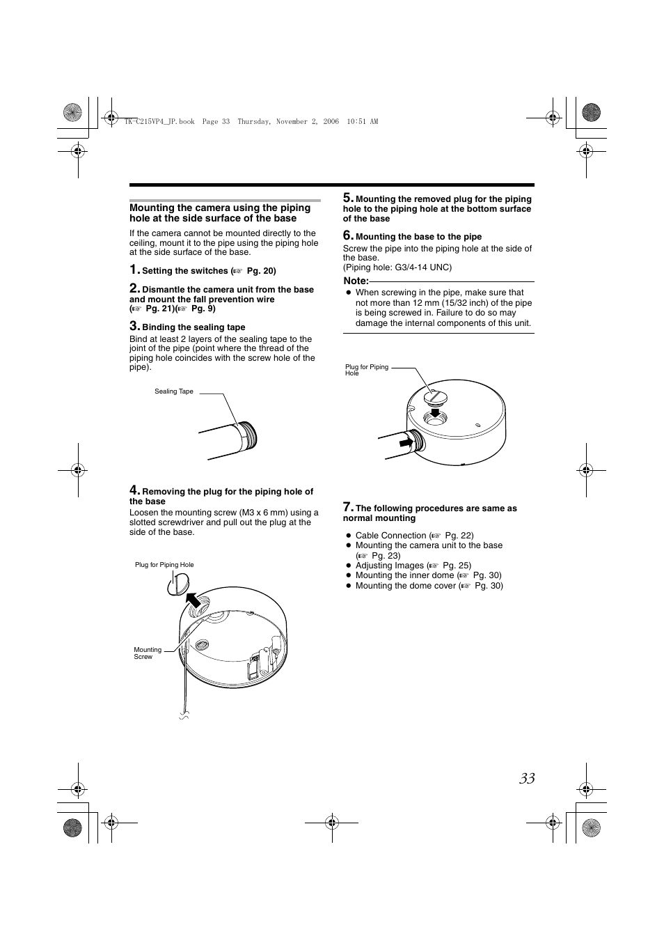 JVC TK-C215VP4U/E User Manual | Page 33 / 40