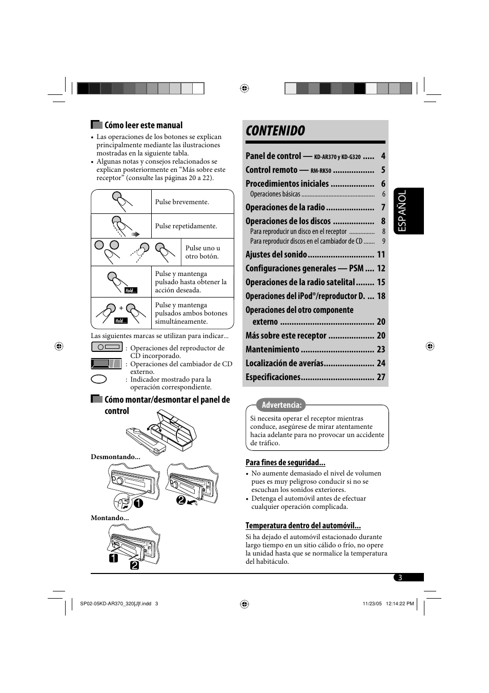 JVC KD-AR370 User Manual | Page 29 / 80