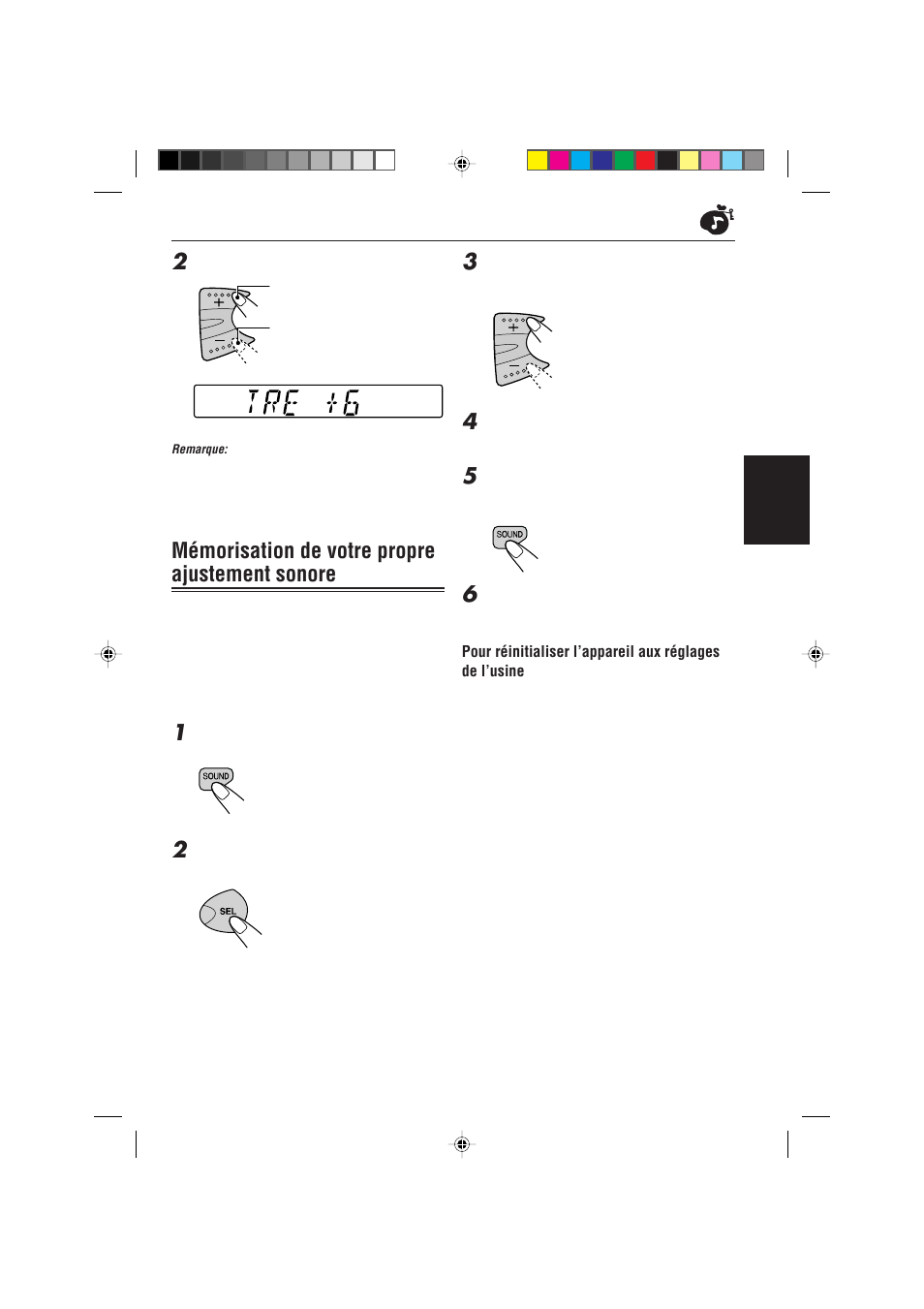 Memorisation de votre propre ajustement sonore, Mémorisation de votre propre ajustement sonore | JVC KS-FX470R User Manual | Page 69 / 106