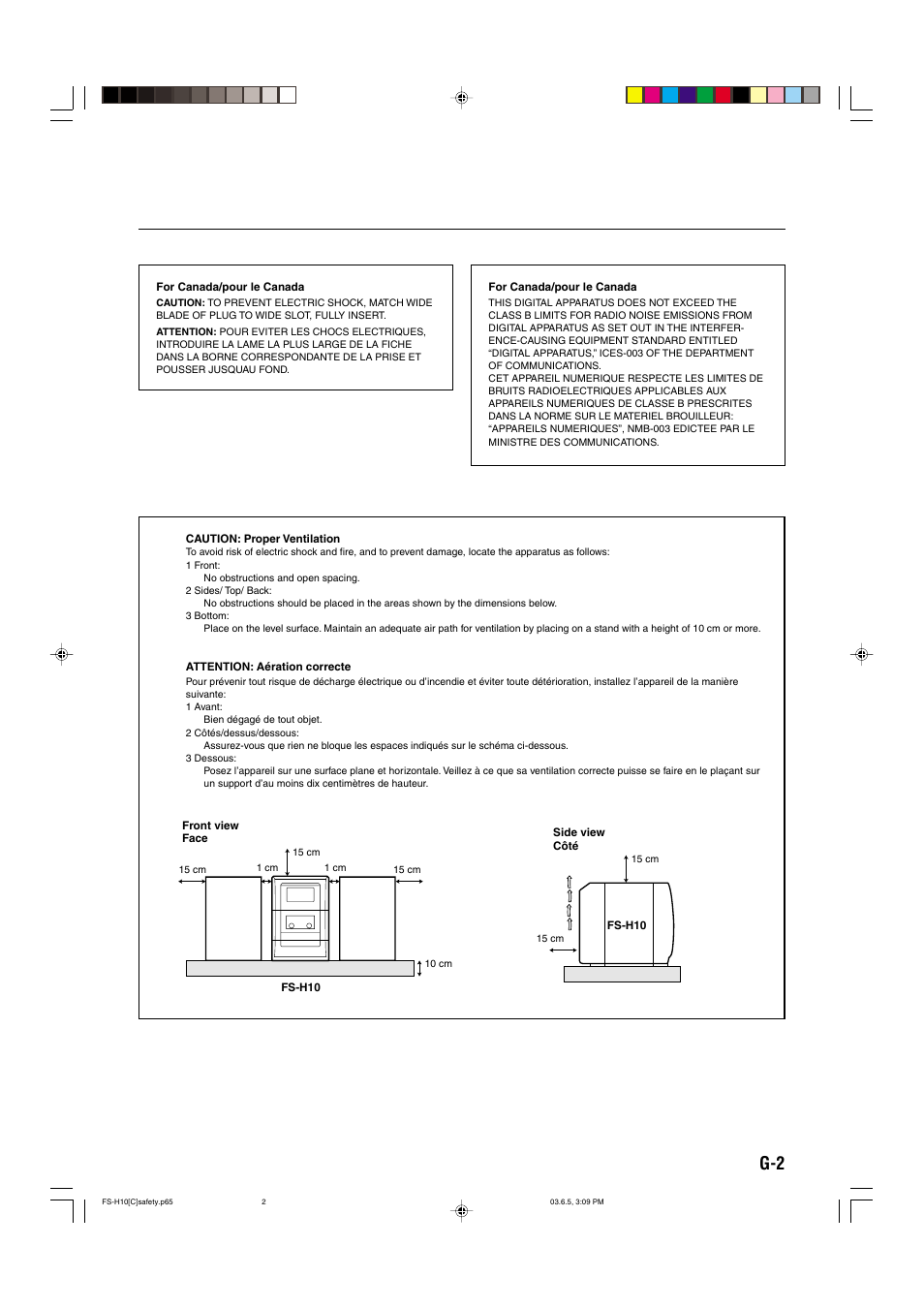 JVC FS-H10 User Manual | Page 31 / 54