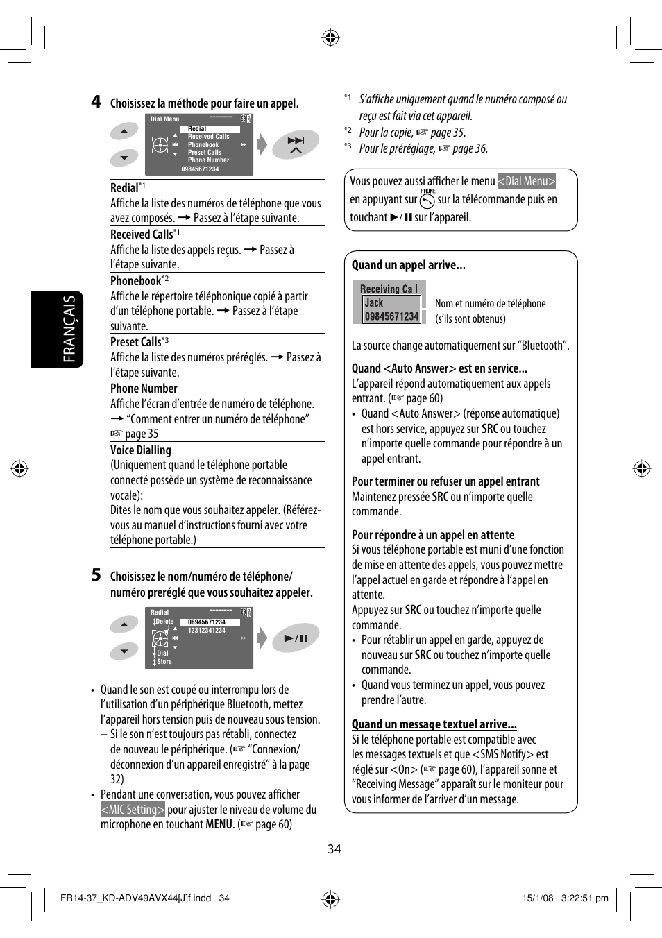 Français | JVC KD-ADV49 User Manual | Page 182 / 225