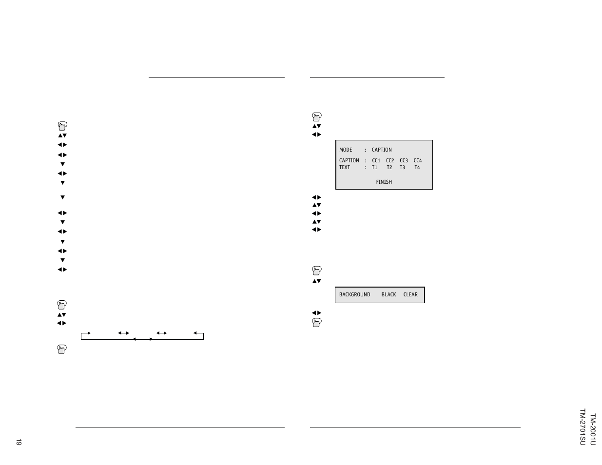 General items | JVC TM-2001U User Manual | Page 19 / 24