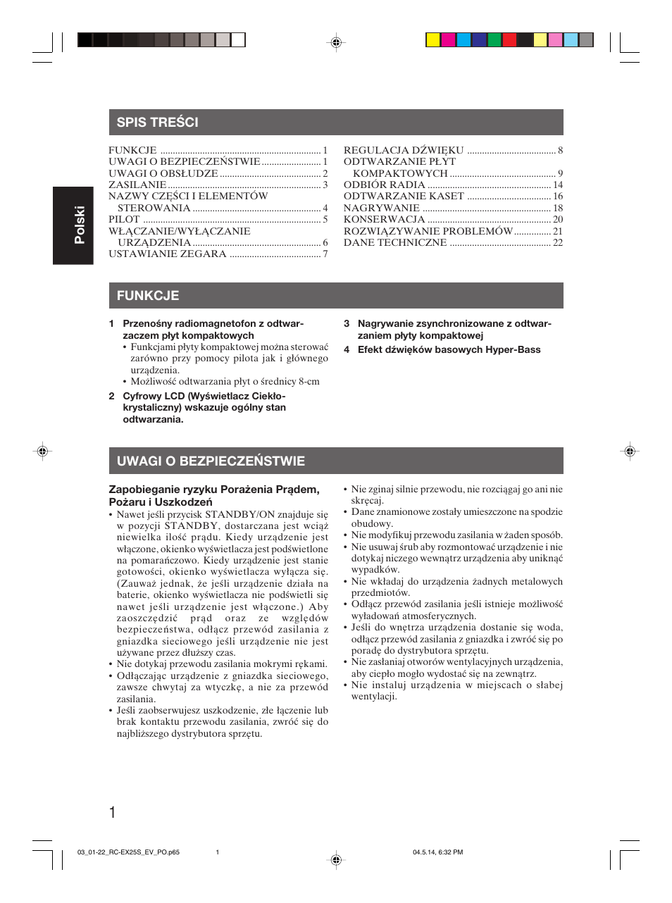 JVC RC-EX25S User Manual | Page 28 / 94