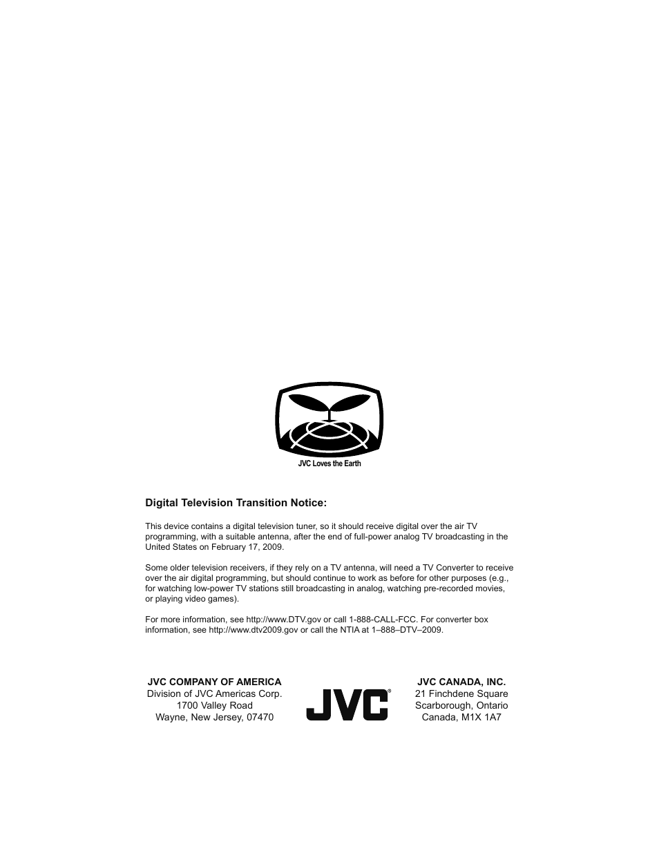 JVC 0708TSH-II-IM User Manual | Page 52 / 52