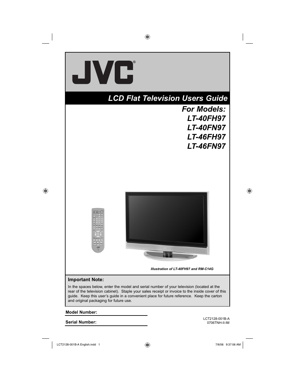 JVC 0706TNH-II-IM User Manual | 88 pages