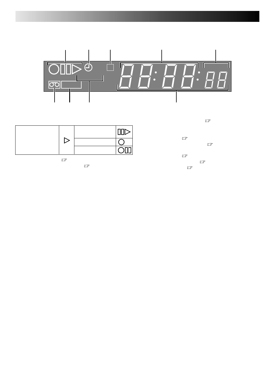 Index (cont.), Display panel | JVC HR-J347EM User Manual | Page 32 / 34