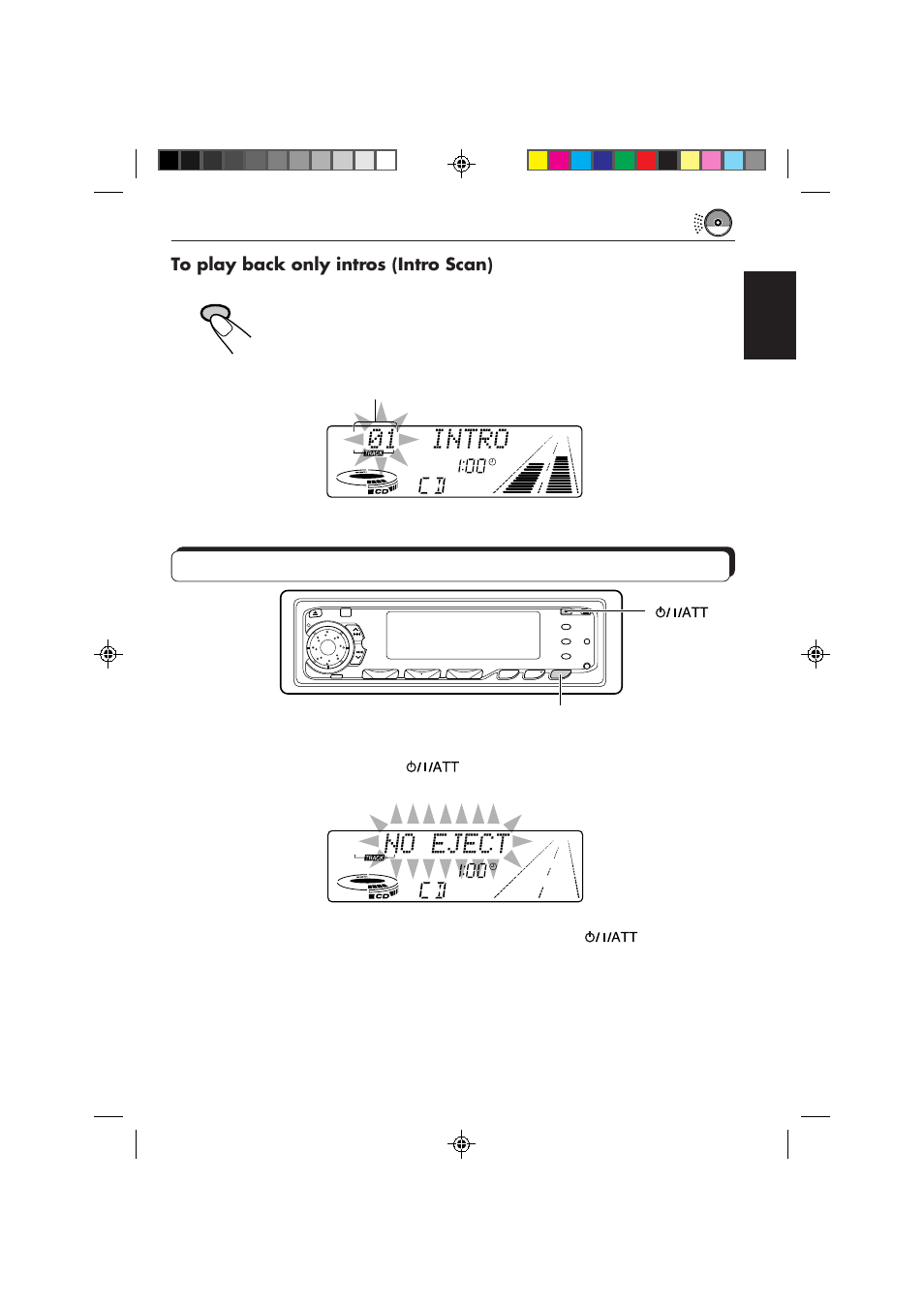 Prohibiting cd ejection | JVC KD-MX3000 User Manual | Page 13 / 45