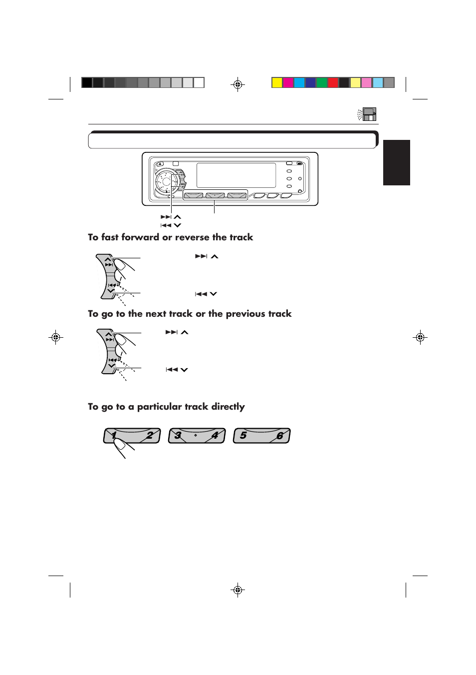 Locating a track or a particular portion on an md | JVC KD-MX3000 User Manual | Page 15 / 45