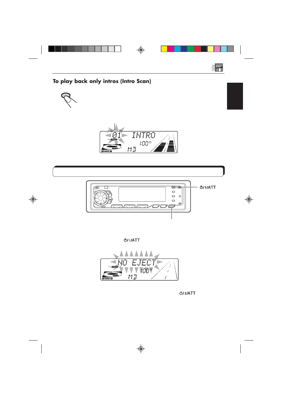 Prohibiting md ejection | JVC KD-MX3000 User Manual | Page 17 / 45