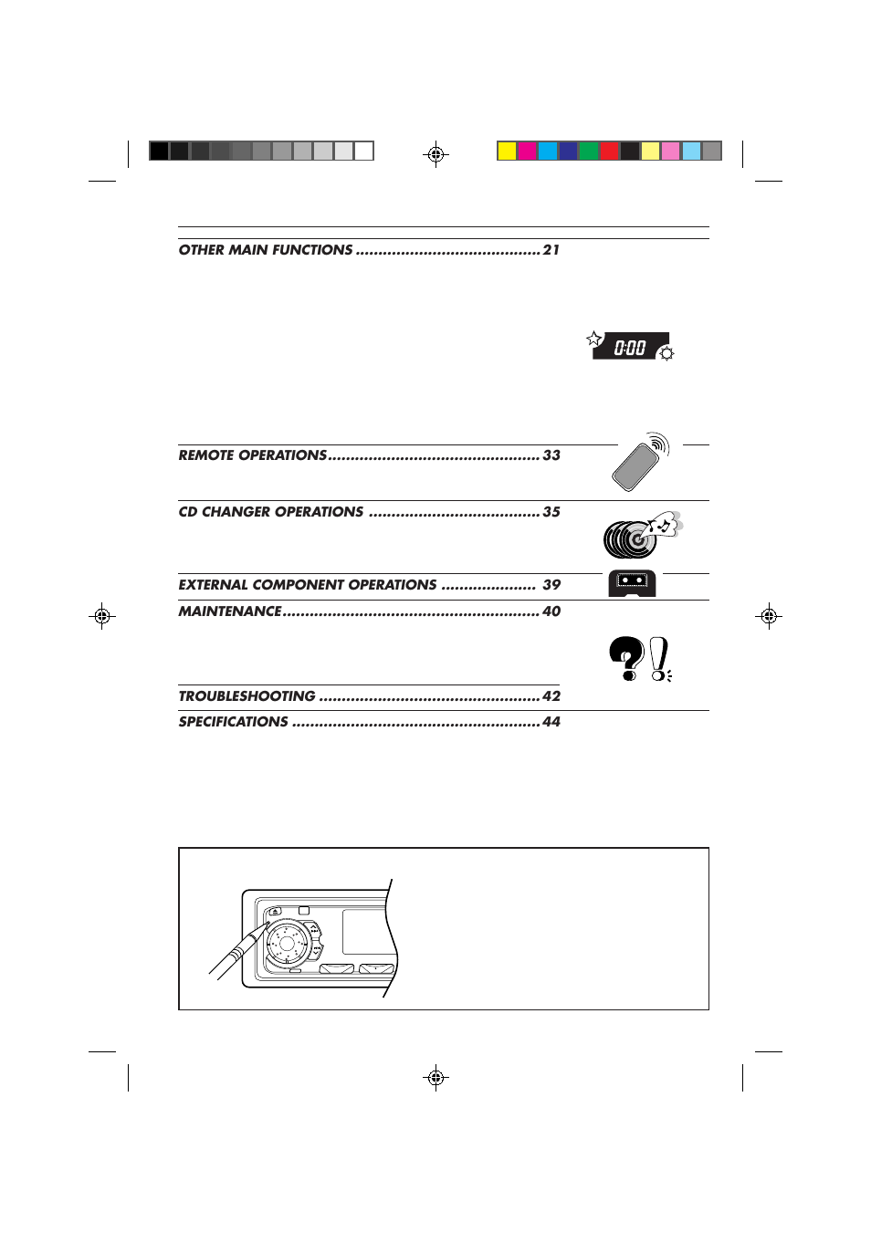 JVC KD-MX3000 User Manual | Page 4 / 45