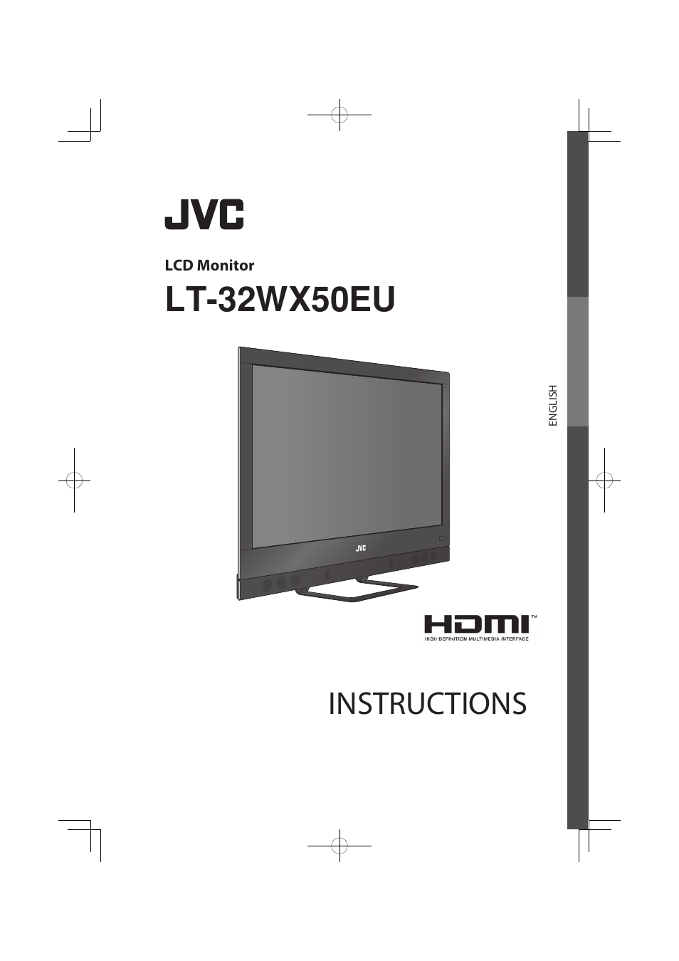 Lt-32wx50eu, Instructions | JVC LT-32WX50EU User Manual | Page 2 / 78