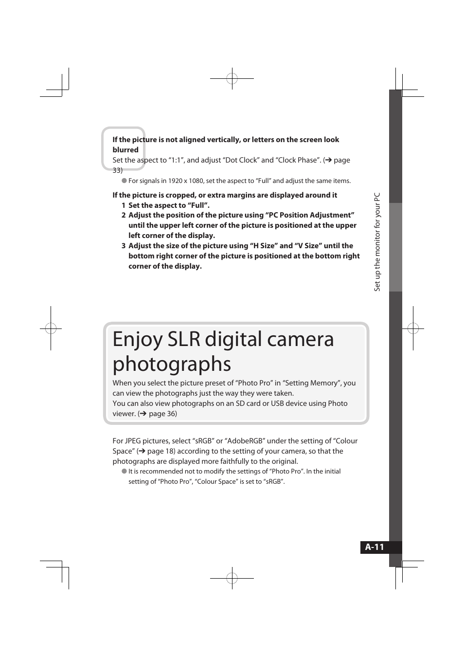 Enjoy slr digital camera photographs | JVC LT-32WX50EU User Manual | Page 30 / 78