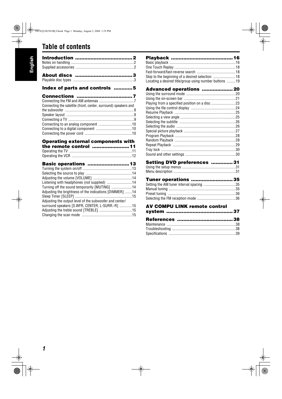 JVC GVT0141-003A User Manual | Page 4 / 86