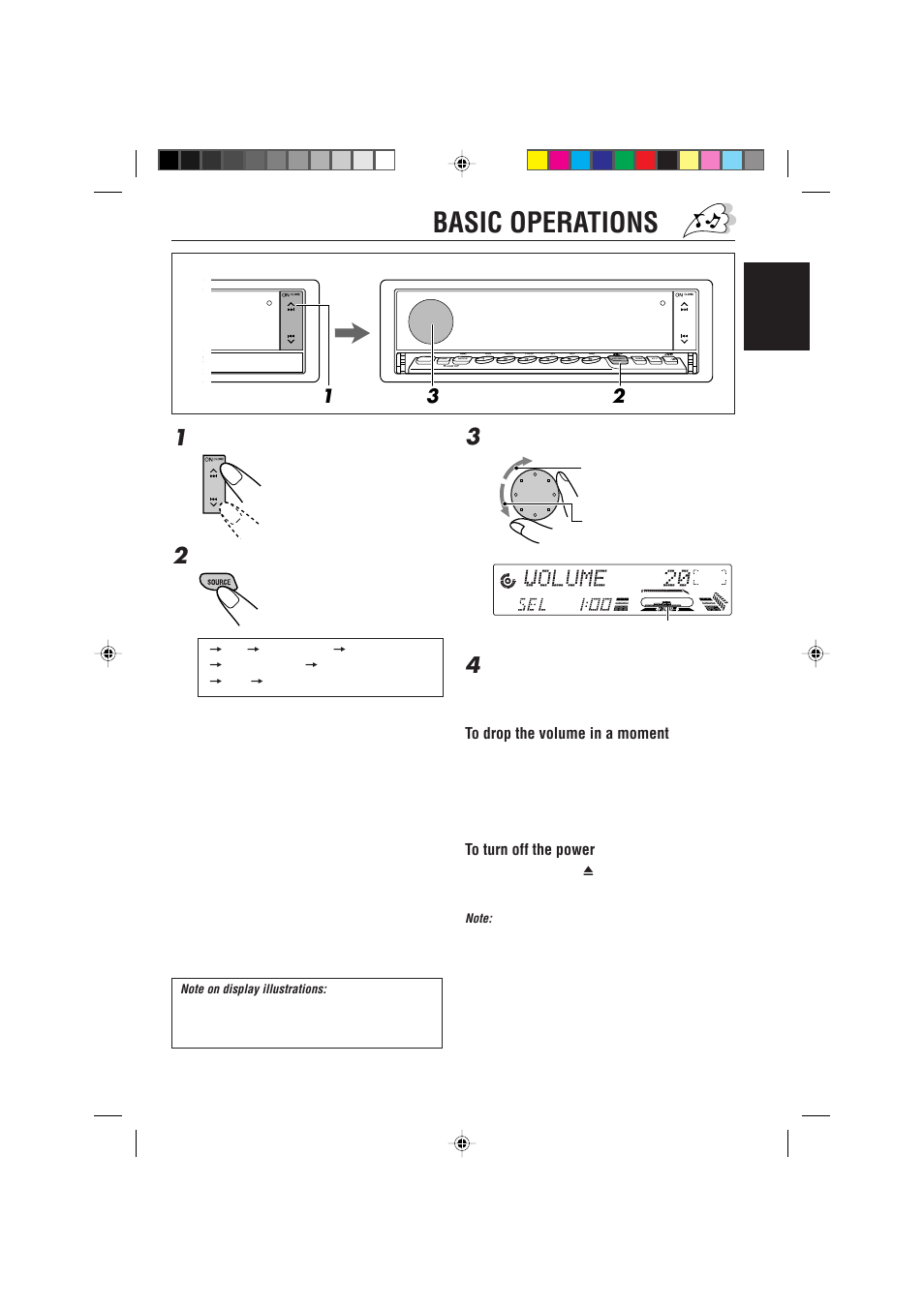 Basic operations kd-lx330r, Basic operations | JVC KD-LX330R User Manual | Page 7 / 44