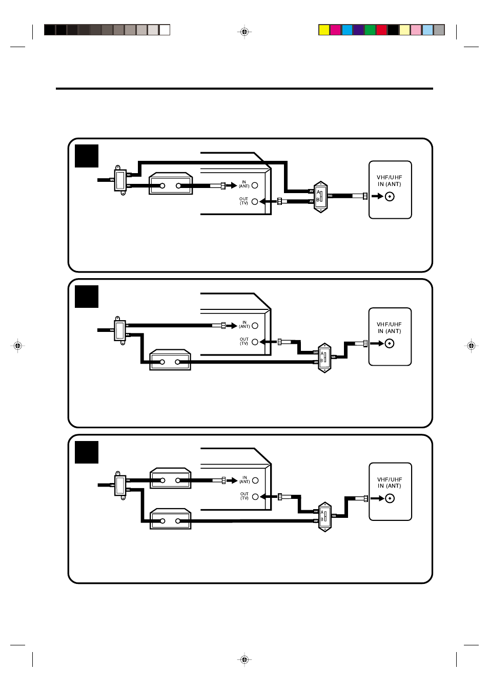 Catv (cable tv) connections | JVC HR-XVC20U User Manual | Page 17 / 68