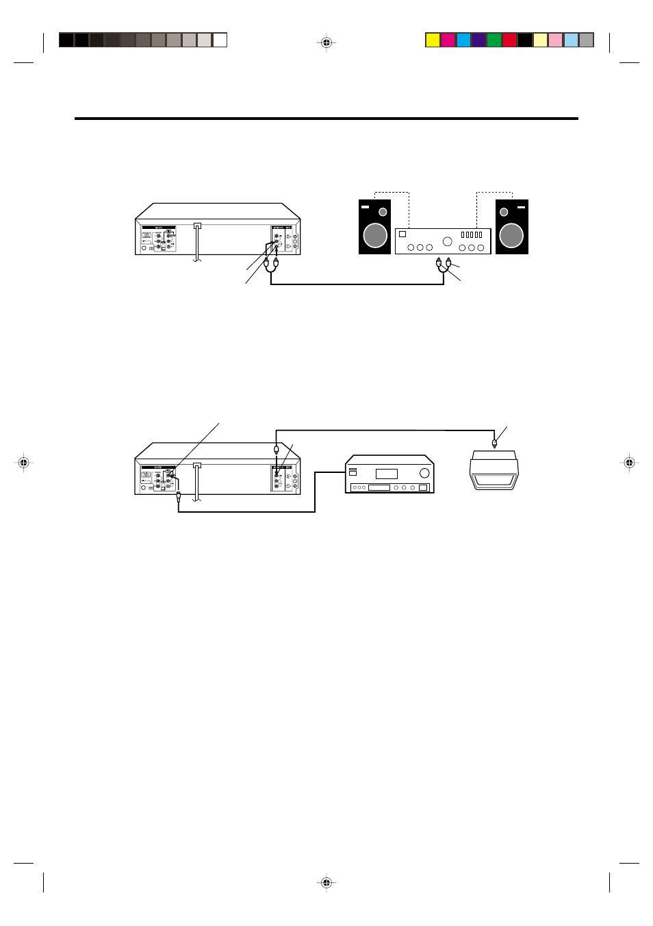 Playback connections | JVC HR-XVC20U User Manual | Page 19 / 68