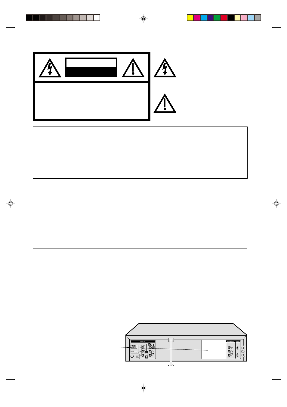 Caution | JVC HR-XVC20U User Manual | Page 2 / 68