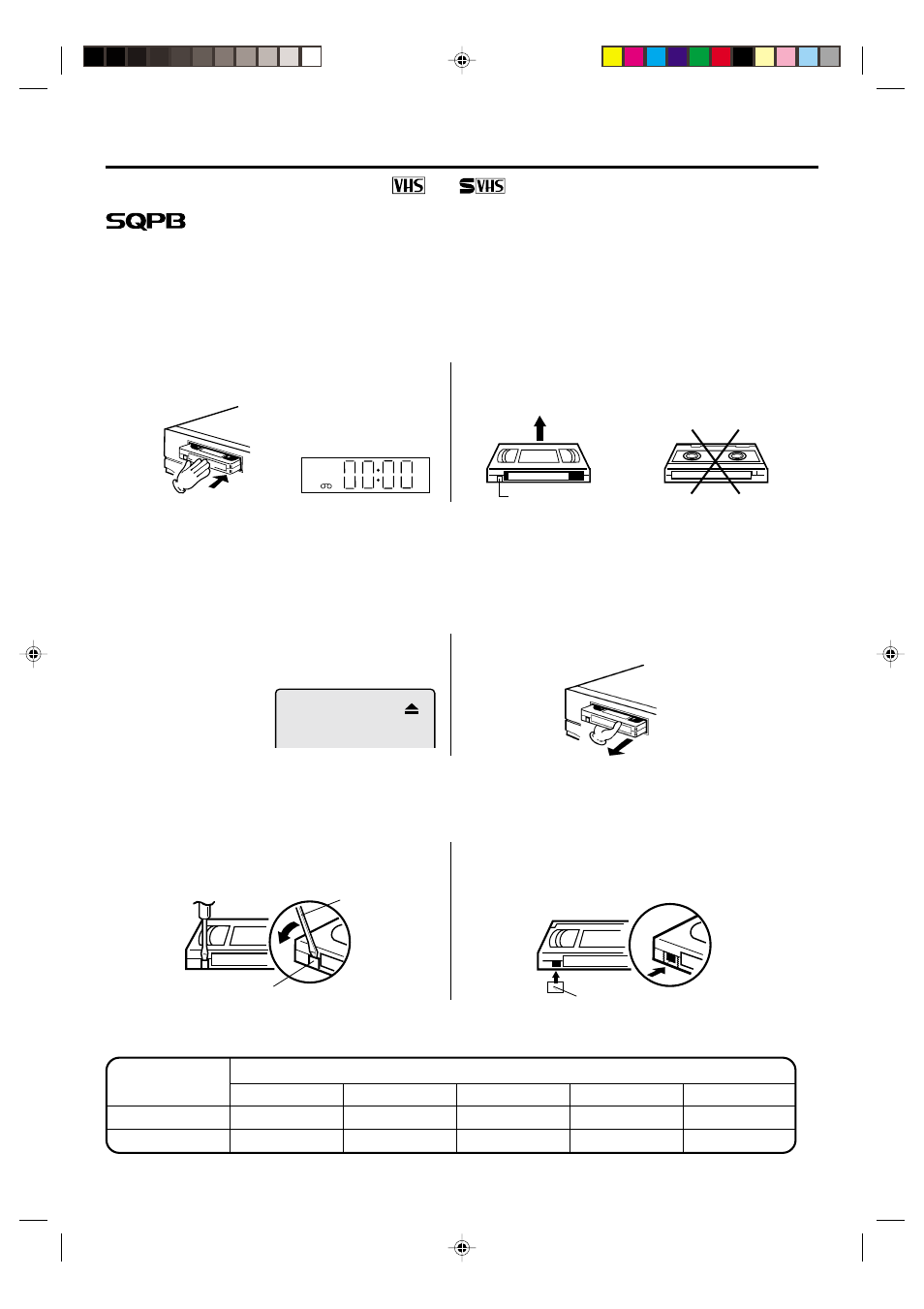 Loading and unloading a cassette tape | JVC HR-XVC20U User Manual | Page 26 / 68