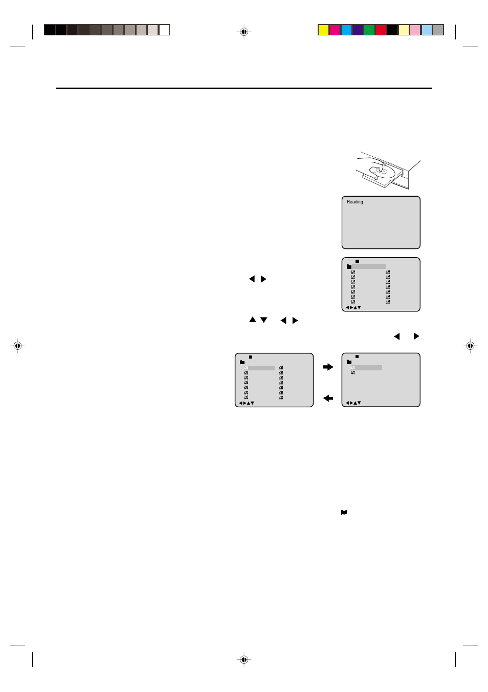 Mp3/wma/jpeg playback, Mp3/wma/jpeg cd information, Mp3/wma cd playback | JVC HR-XVC20U User Manual | Page 44 / 68