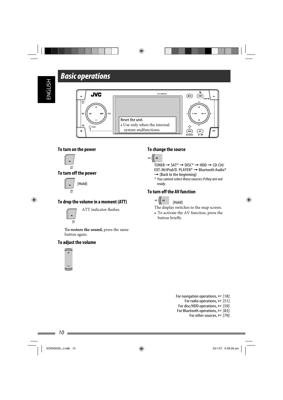 Basic operations, 10 english | JVC LVT1627-001A User Manual | Page 10 / 252