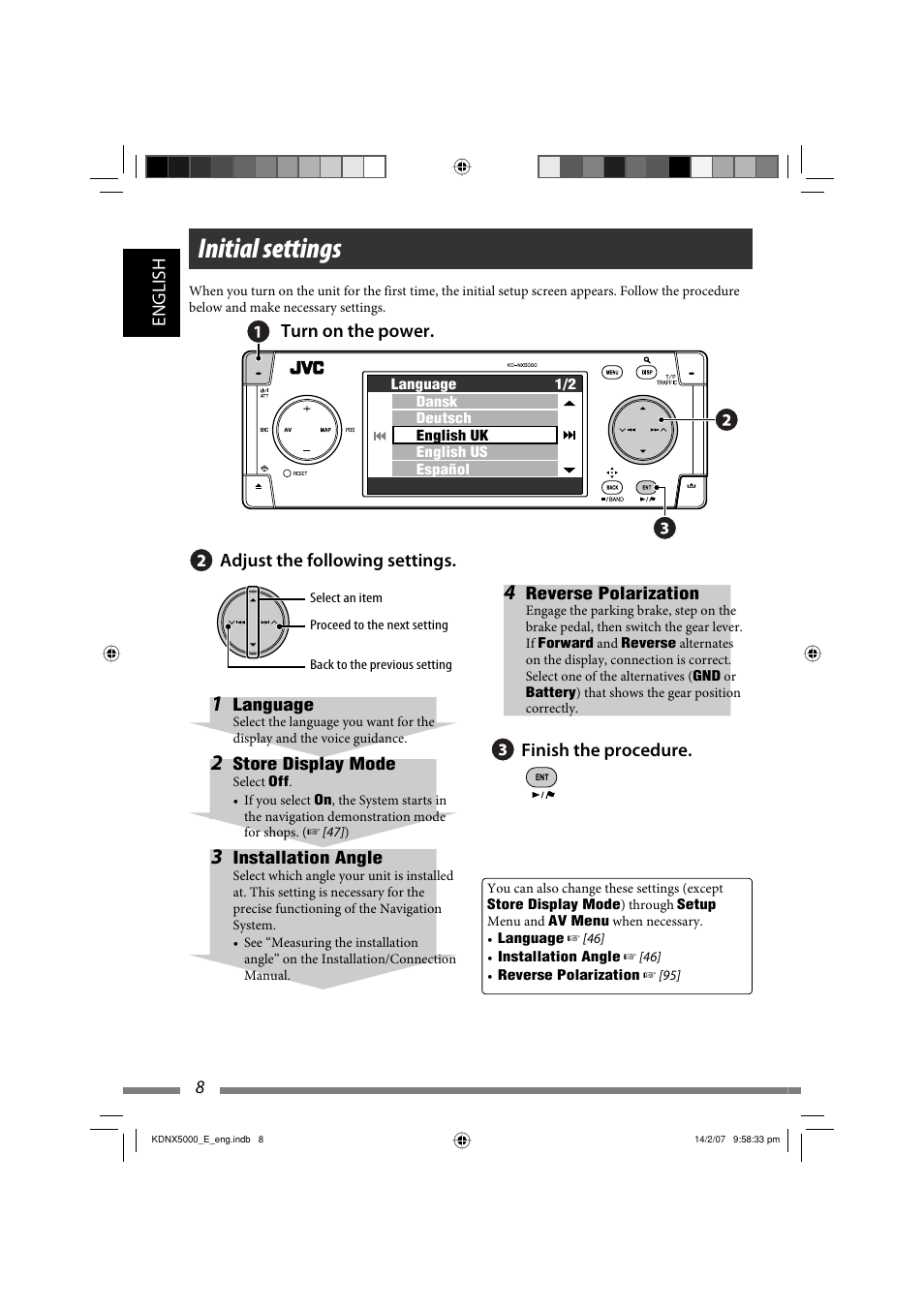 Initial settings | JVC LVT1627-001A User Manual | Page 134 / 252