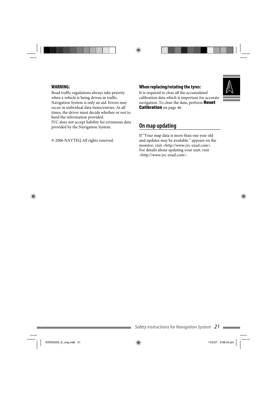 On map updating | JVC LVT1627-001A User Manual | Page 147 / 252