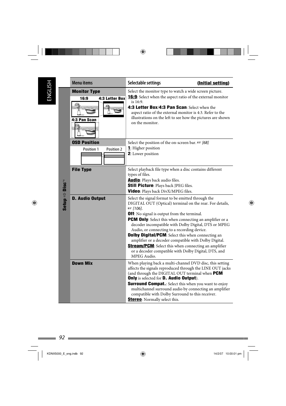 English 92 | JVC LVT1627-001A User Manual | Page 218 / 252