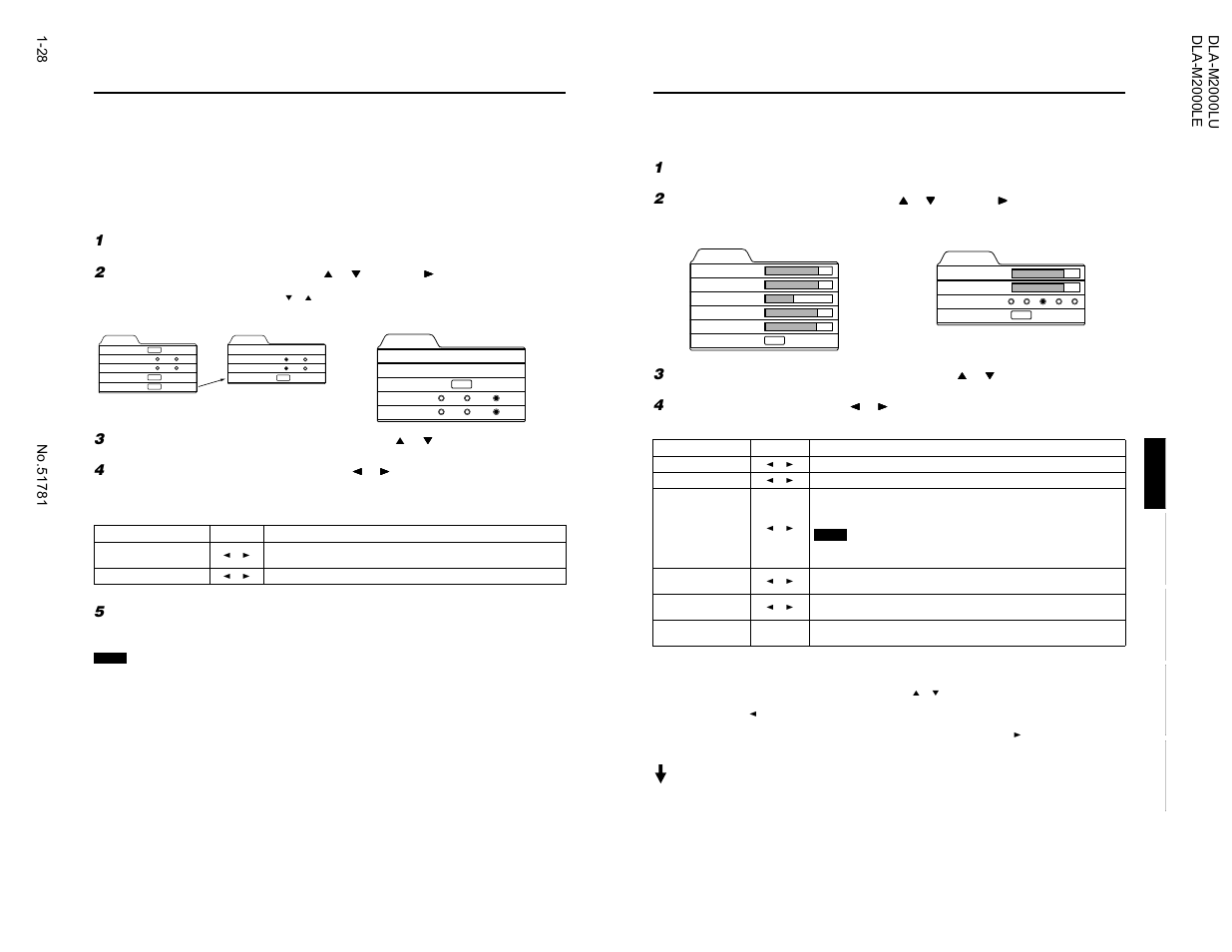 Adjusting tracking / phase, Adjusting picture quality | JVC DLA-M2000LU User Manual | Page 28 / 40