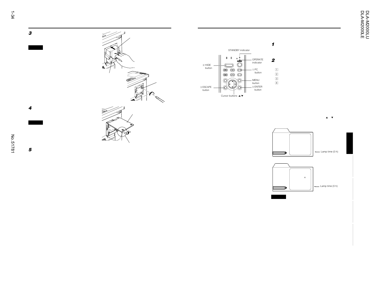 JVC DLA-M2000LU User Manual | Page 34 / 40