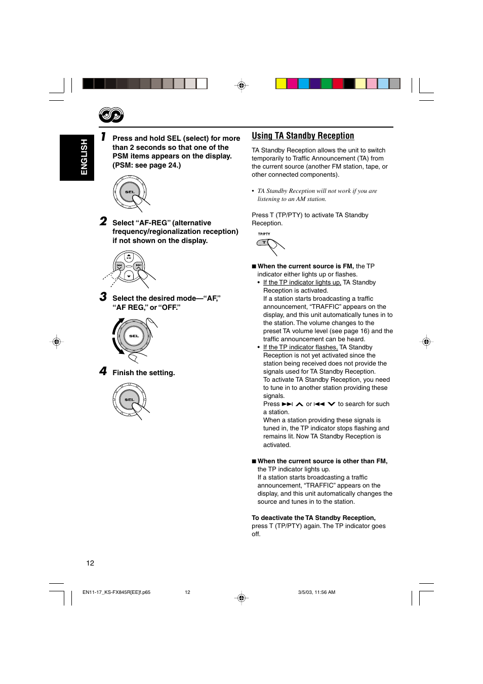 JVC KS-FX845R User Manual | Page 12 / 46