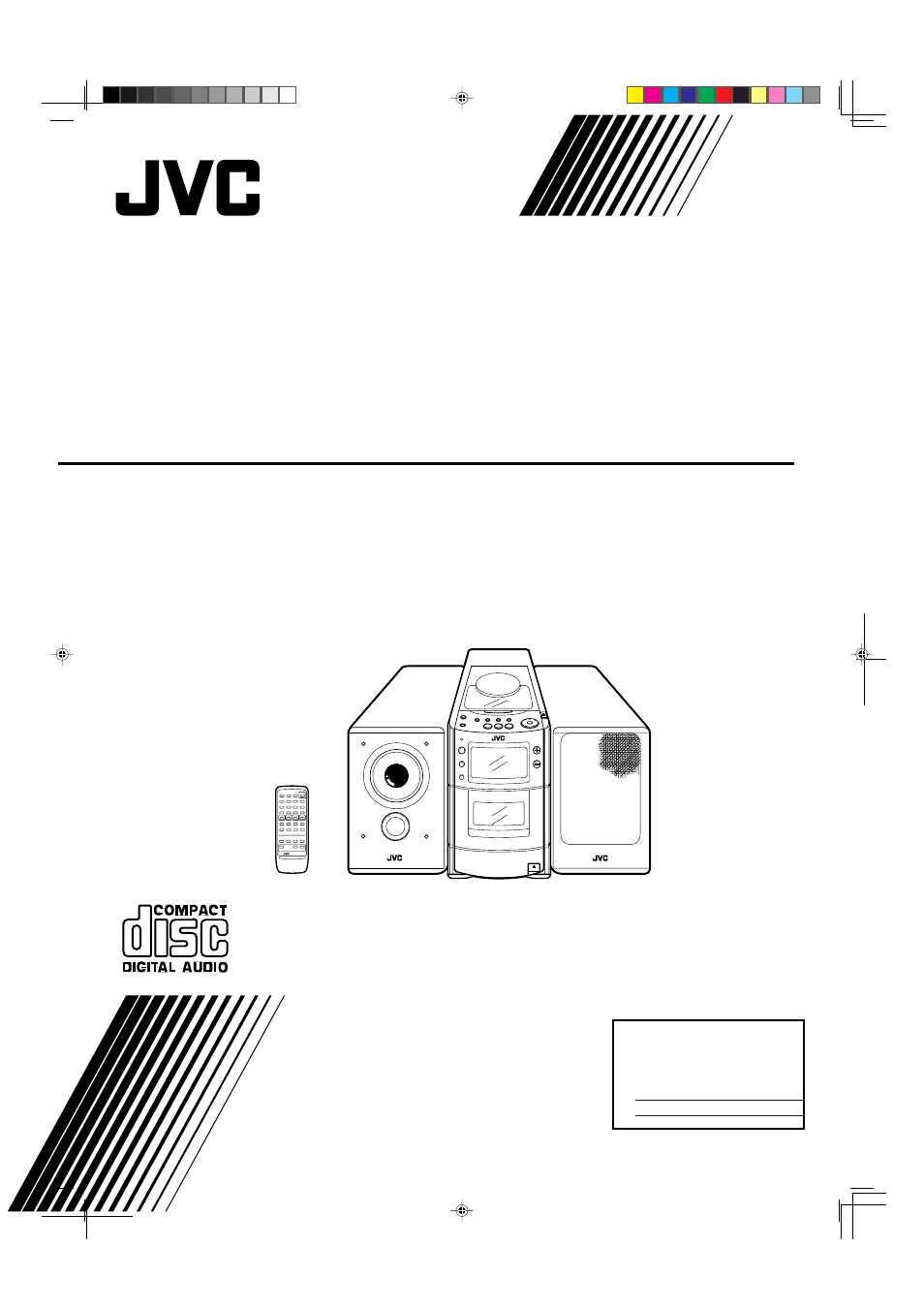 JVC UX-T55 User Manual | 36 pages