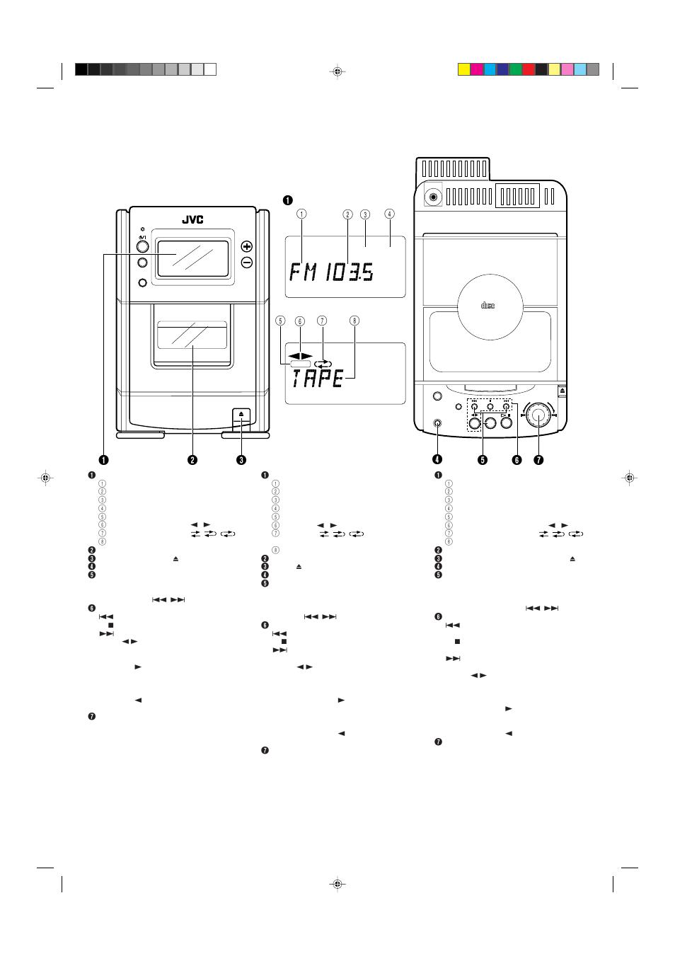 JVC UX-T55 User Manual | Page 11 / 36