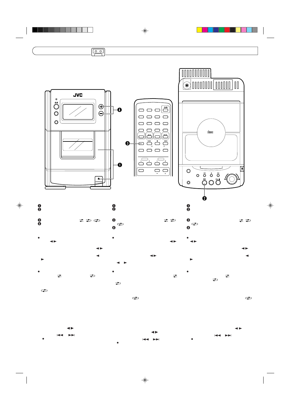 JVC UX-T55 User Manual | Page 22 / 36