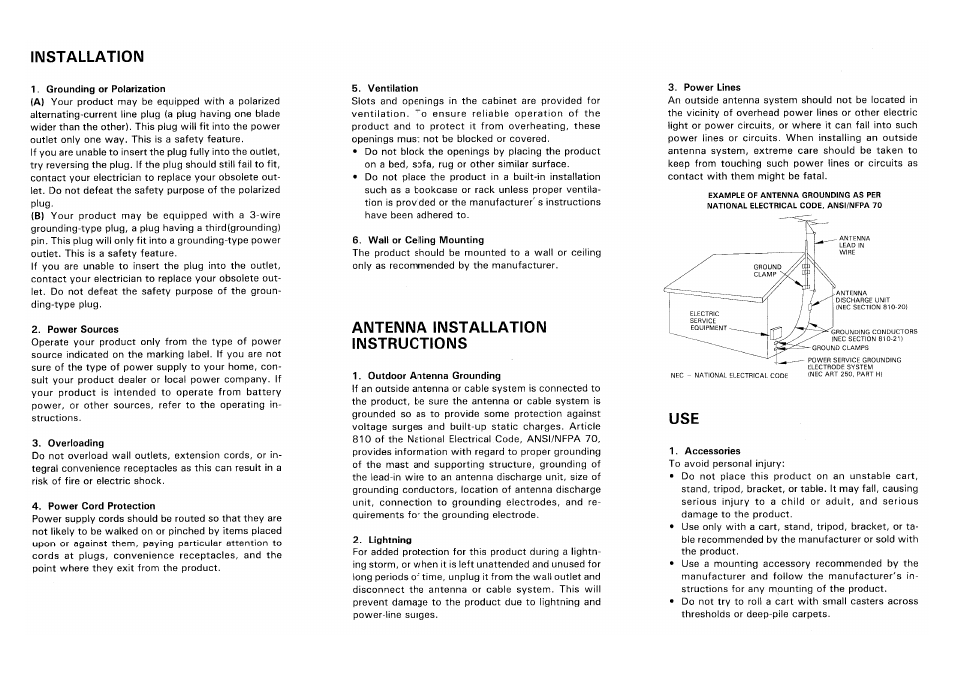 JVC TH-M301 User Manual | Page 56 / 60